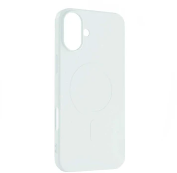 Hurtel skystas silikoninis dėklas MagSafe skirtas iPhone 16 Pro - baltas