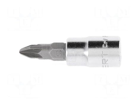 Socket | socket spanner,Pozidriv | Size: PZ2 | 1/4"