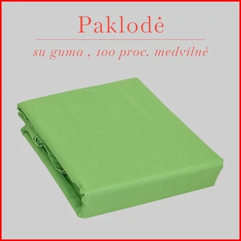 Paklodė su guma - 140x200+30cm.