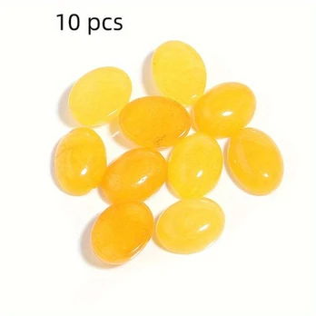 Topazo karoliukai, 6*8mm (10pcs)