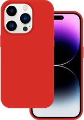 Tel Protect silikoninis Premium dėklas telefonui Apple iPhone 15 Pro Max raudonos spalvos kaina