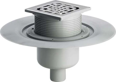 Trap D50mm, vertical,flange Viega