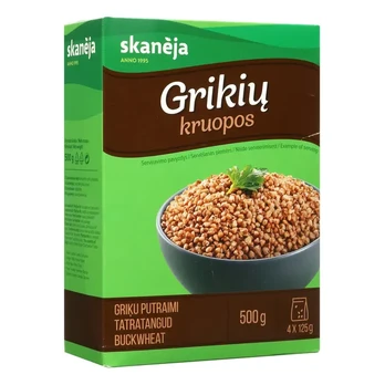 Grikių kruopos SKANĖJA, 4 x 125 g