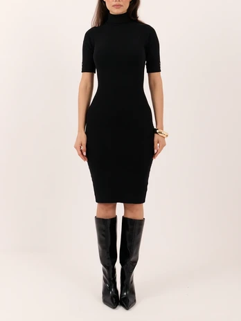 Italy Moda Sukienka-IR-SK-KK2220.49-juoda