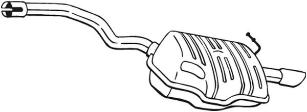 Galinis duslintuvas BOSAL 220453