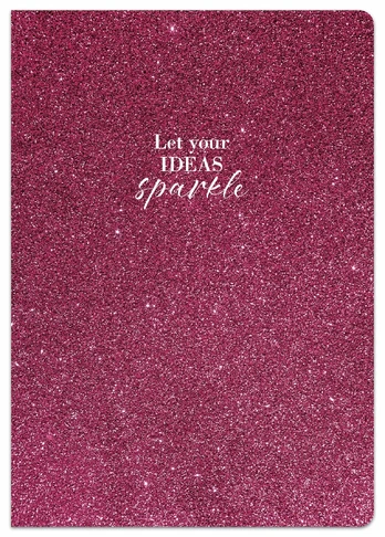 Sąsiuvinis A4 52lap. 80g SPARKLE lang.