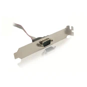 GEMBIRD prievadas COM RS232 9PIN DB9M PIN 1:1 ant lizdo dangtelio kaina