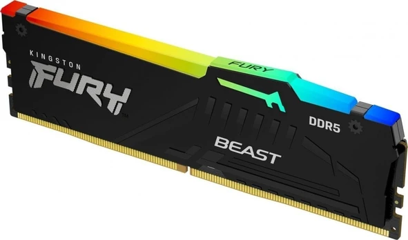 RAM Kingston 16GB DDR5 6000MT/S CL30 DIMM/FURY BEAST RGB EXPO