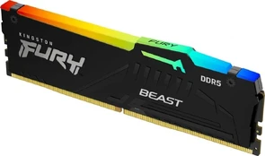 RAM Kingston 16GB DDR5 6000MT/S CL30 DIMM/FURY BEAST RGB EXPO kaina