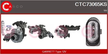 Kompresorius, įkrovimo sistema CASCO CTC73065KS