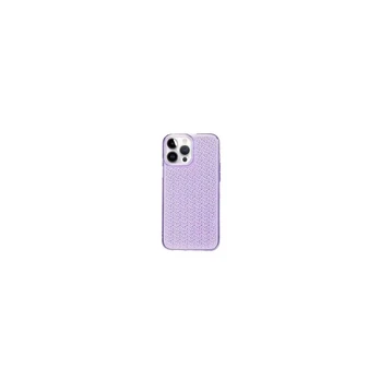 iLike Apple iPhone 14 Pro silikoninis dėklas Shine Transparent Violet