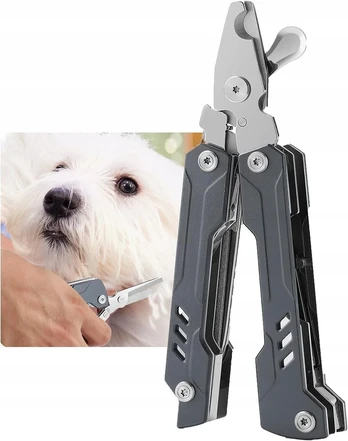 5in1 multitool nagų žirklės šunims katėms