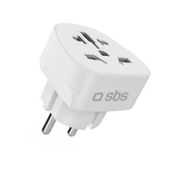 SBS Adapteris from Shucko/DE wall plug to Universal plug