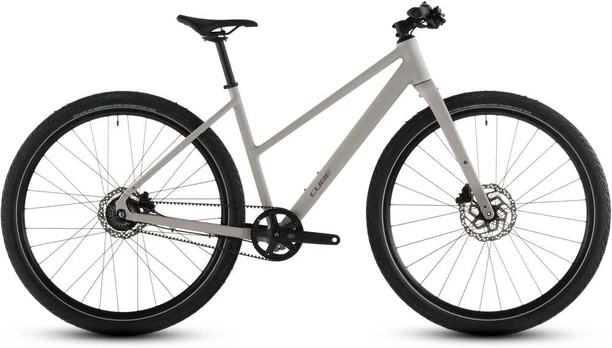 Dviratis Cube Editor Pro Trapeze oatgrey'n'pilkas 2026-54 cm (Dydis: 54 cm)