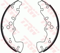 TRW GS8773 Brake shoe set kaina