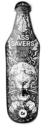 Purvasaugis Ass Savers Wolf Edition, polipropilenas (pp), balta/juoda kaina