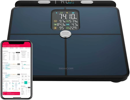 Sencor Personal scale SBS 9102BK Unisex