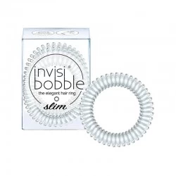 Plaukų gumytės Invisibobble SLIM Crystal Clear 3vnt