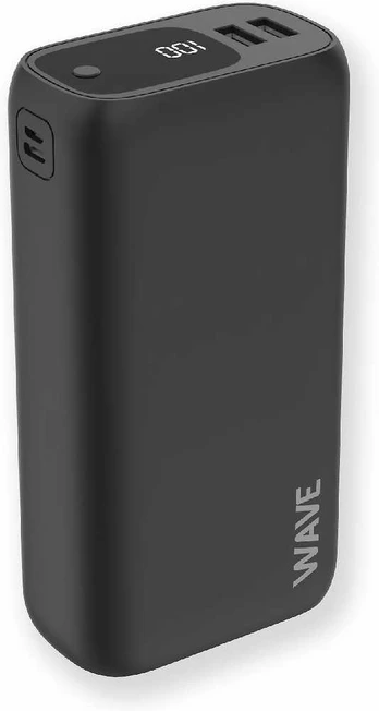 Wave Ultrapower -varavirtalähde, 30 000 mAh, musta