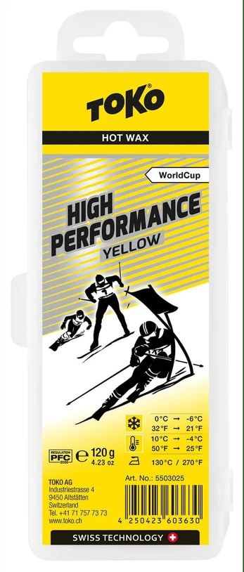 Vaškas Toko High Performance Hot Wax geltona