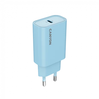 CANYON charger OnCharge 30CL Max Power 30W 1xPD EU Light Blue