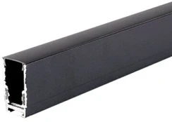 Paviršinis magnetinis bėgelis OPTONICA S15, juodas, 1,5m