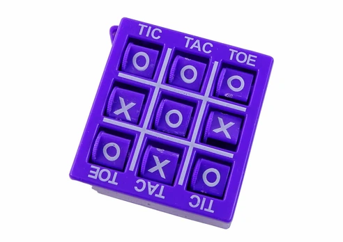 Lean Tic Tac Toe žaidimas 4,5 cm Violetinė