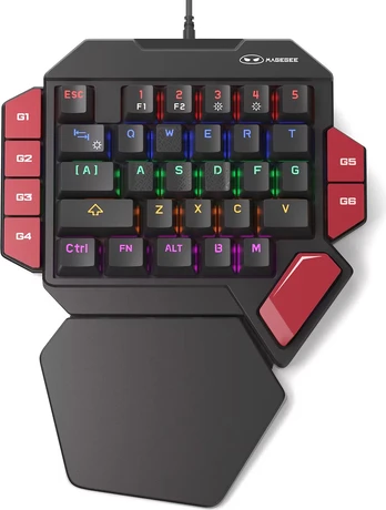 Magegee MK-AXE Black, RGB, Blue Switch, US