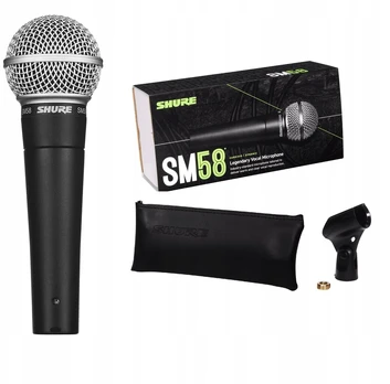 Shure Sm58-lce dinaminis vokalinis mikrofonas
