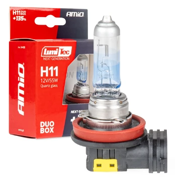 AMIO H11 12V 55W +135% Lemputės LumiTec
