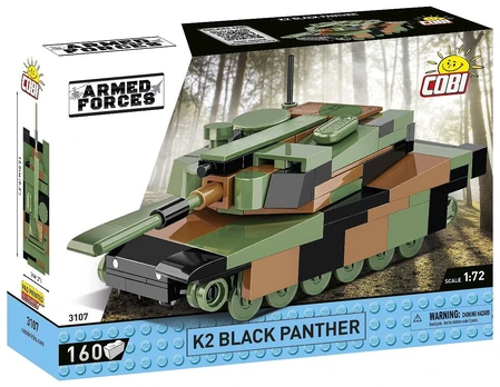Klocki K2 BLACK PANTHER 160 elementów