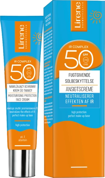 Lirene - Moisturising Protection IR Complex Face Cream - SPF 50