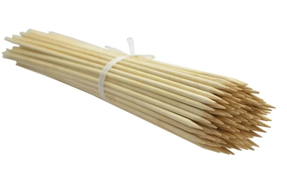 Bambukiniai smeigtukai 70 cm, 6 mm, 100 vnt.