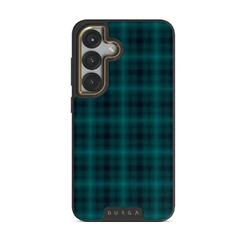 Midnight Pine - Samsung Galaxy S25 Plus Case, Elite Dark (Magnetic) / Gold
