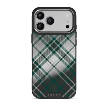 Mint Cookie - iPhone 17 Pro Max Case, Elite Mirror Dark (MagSafe) / Silver