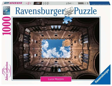 Dėlionė Podesta kiemas Ravensburger 16780, 1000 d.