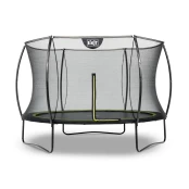 EXIT - Silhouette Trampoline ø 305 cm with Safety Net - Black (12.93.10.00) kaina