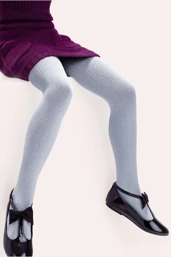 Mergaičių pėdkelnės Knittex Agatka, silver, 92/98
