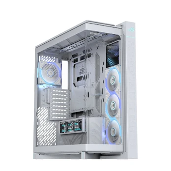 ASUS case ROG Cronox ARGB, E-ATX, Průhledná bočnice, 4x120mm ARGB, bílá