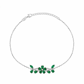 Brilio Silver Sidabrinis bracelet with zircons BRC75WG