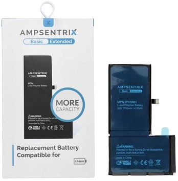 Inne AmpSentrix Basic battery for iPhone XS Max (high capacity)