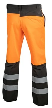 TRAUN softshell įspėjamosios kelnės oranžinės L