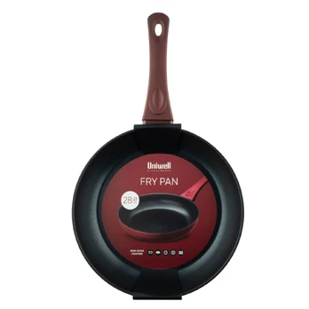 Keptuvė UNIWELL DARK RED, 28 cm