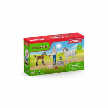 Schleich veterinaro apsilankymo pas kumelę ir kumeliuką rinkinys 42486