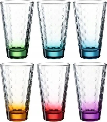 Stiklinių komplektas Leonardo Opitc, stiklas, 0.3 l, 6 vnt.