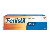 FENISTIL 1 mg/g gelis 30g kaina