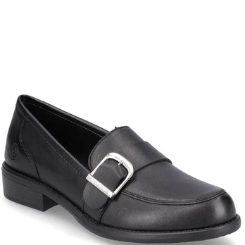 Loaferiai moterims, Juoda, LOAFERS POP