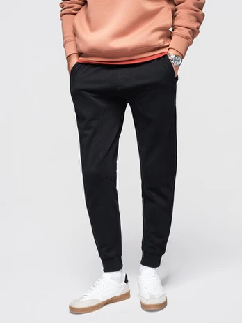 Kelnės vyrams Ombre OM-PABS-0305, juodos