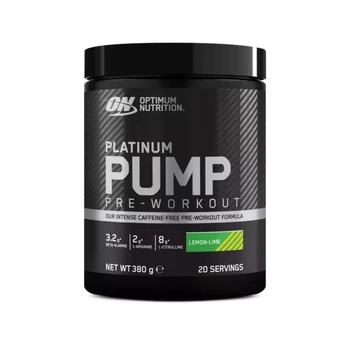 Optimum Nutrition Platinum Pump Pre-workout 380 g. - Lemon lime skonis
