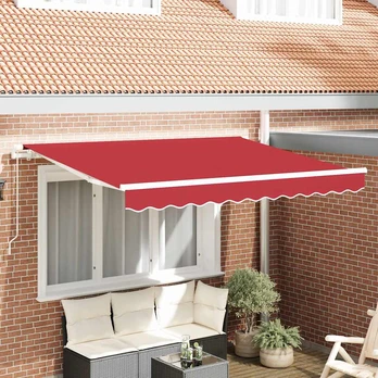 Markizės pakeitimo medžiaga 3.5x2.5 m rėmui Raudona